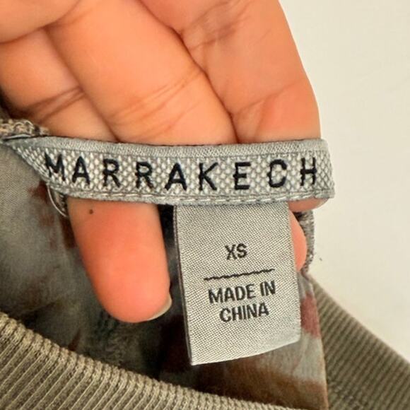 Anthropologie Marrakech Bohemian Print Floral Trackpants XS Fall‎ Maple Canada - Picture 3 of 3